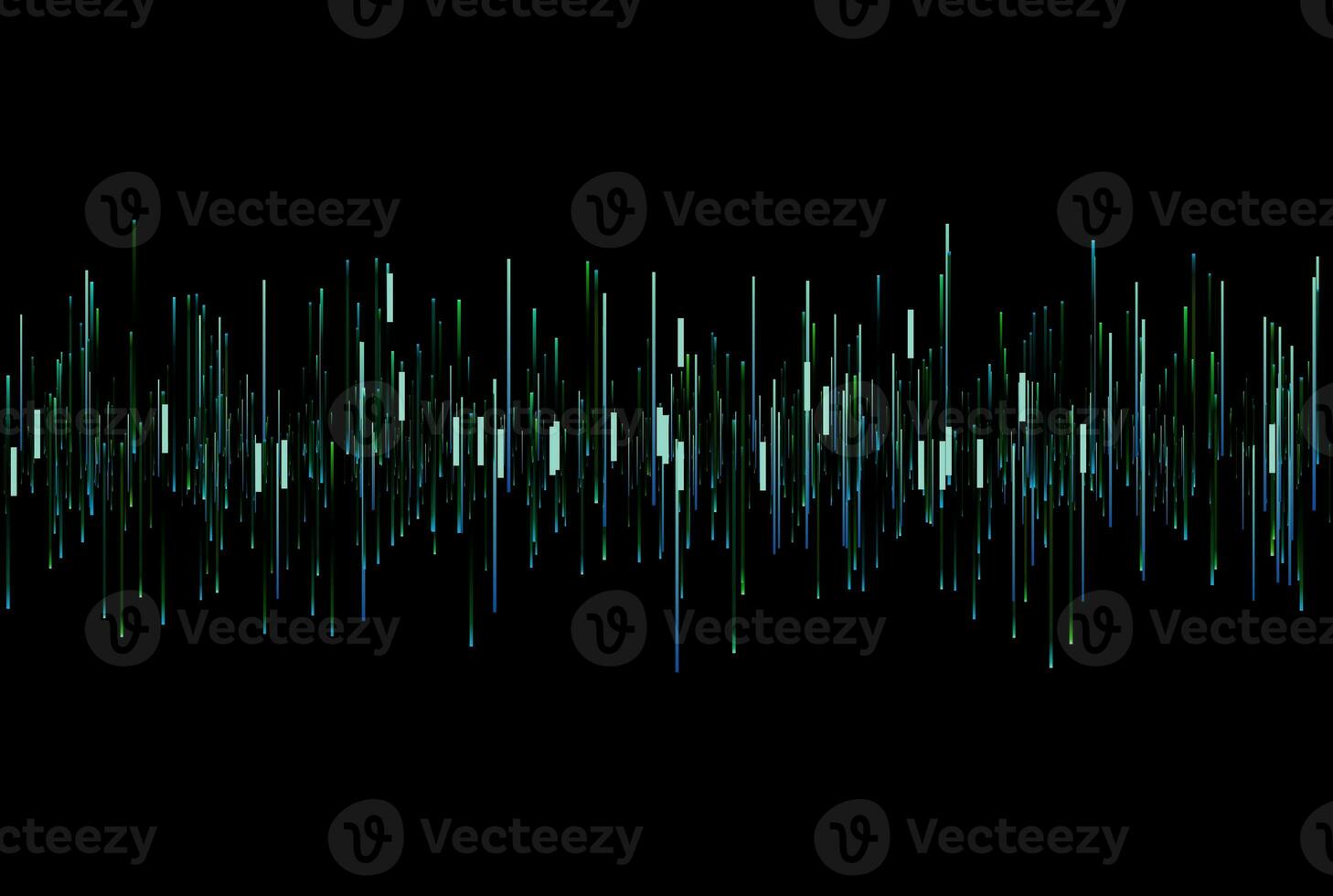 Frequency bars texture musical audio gradient rays style line art background photo