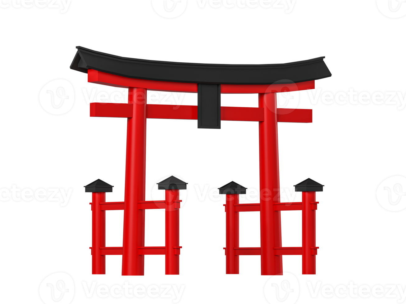 Japanese gateway Torii png
