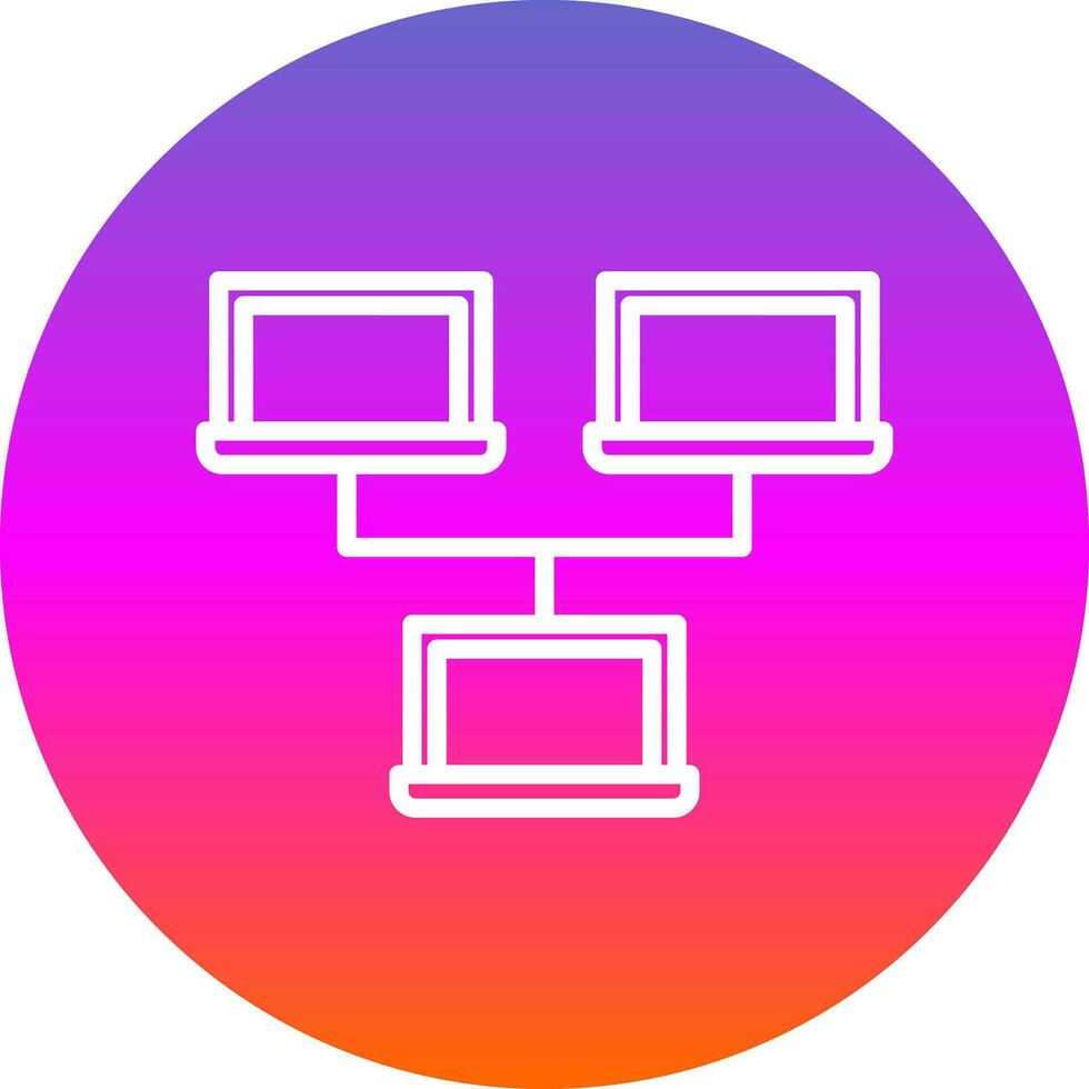 Local network Vector Icon Design