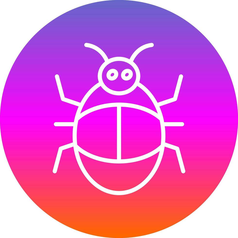 Bug Vector Icon Design