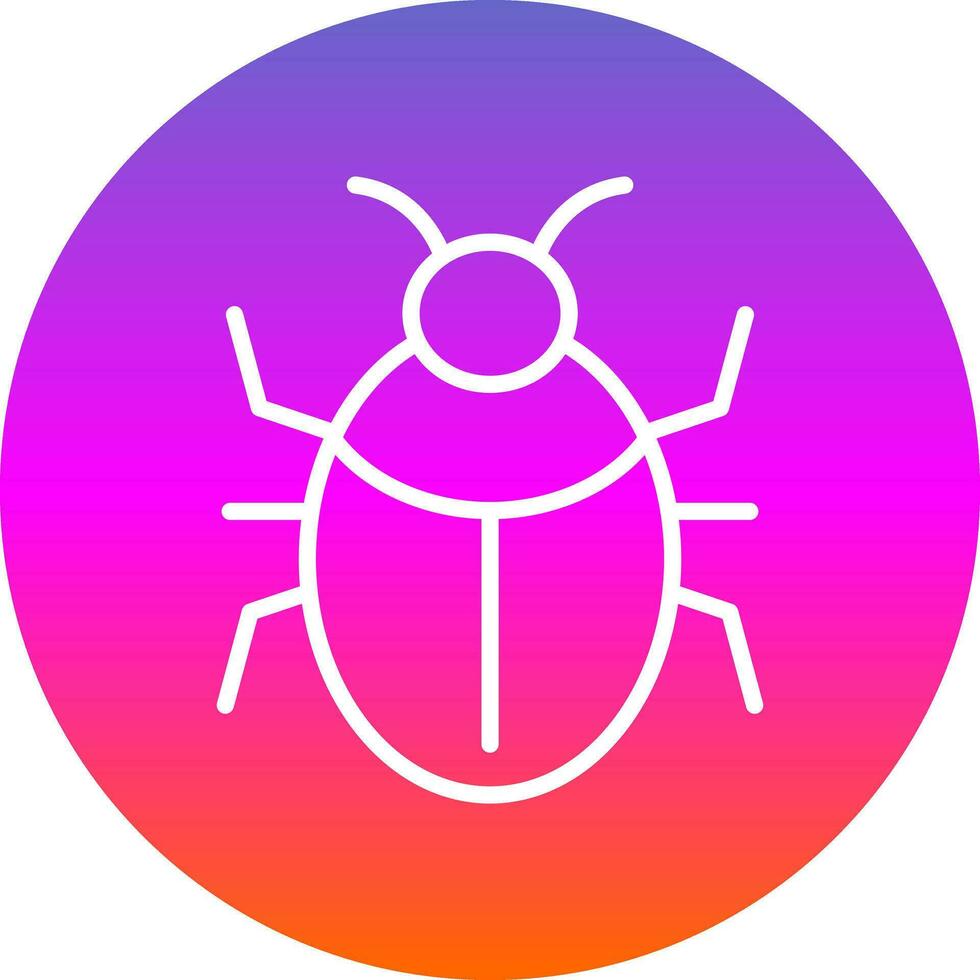 Bug Vector Icon Design
