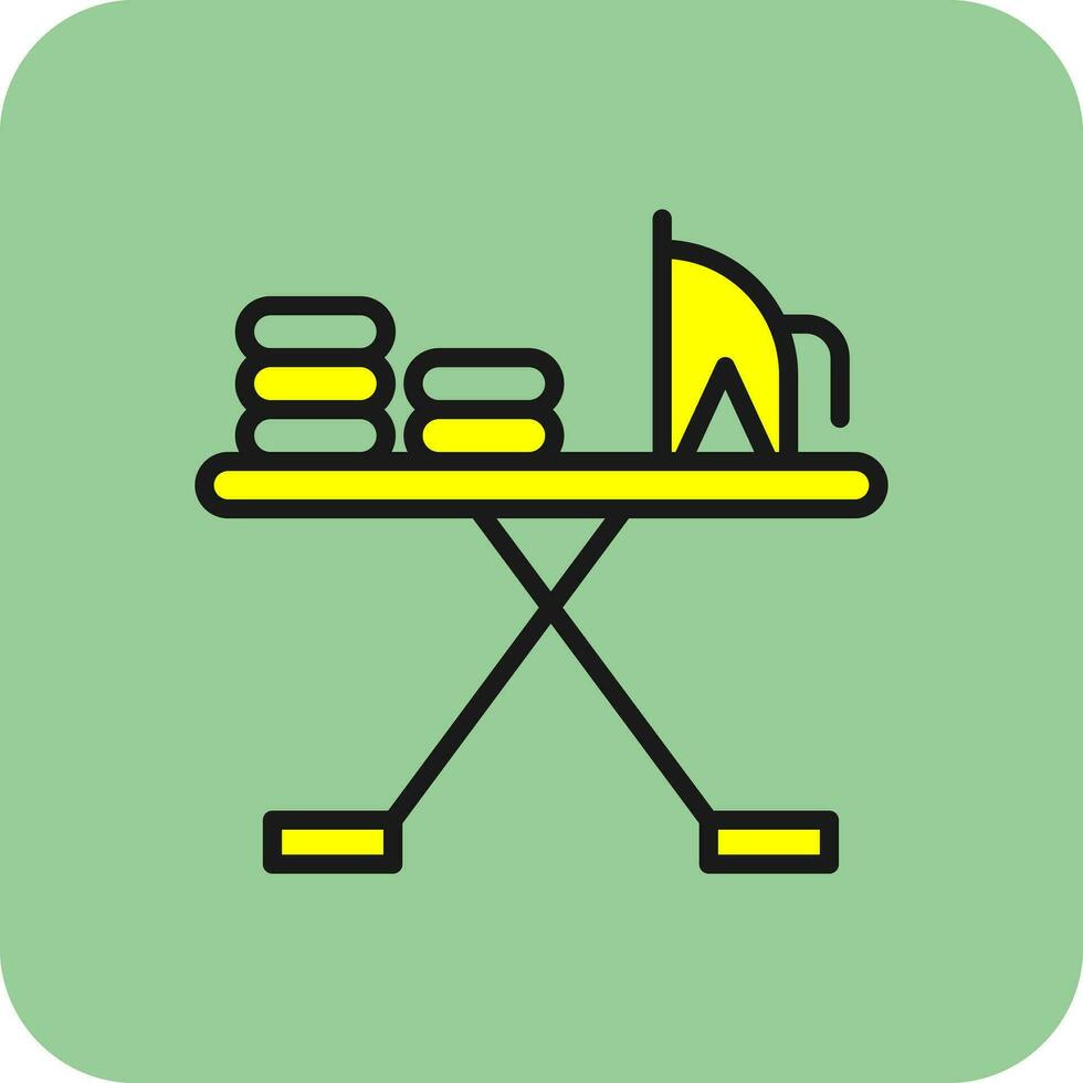 Pressing Vector Icon Design