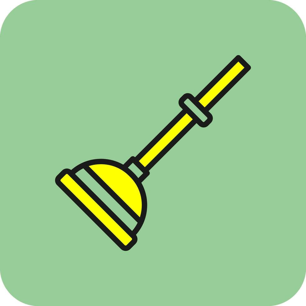 Plunger Vector Icon Design