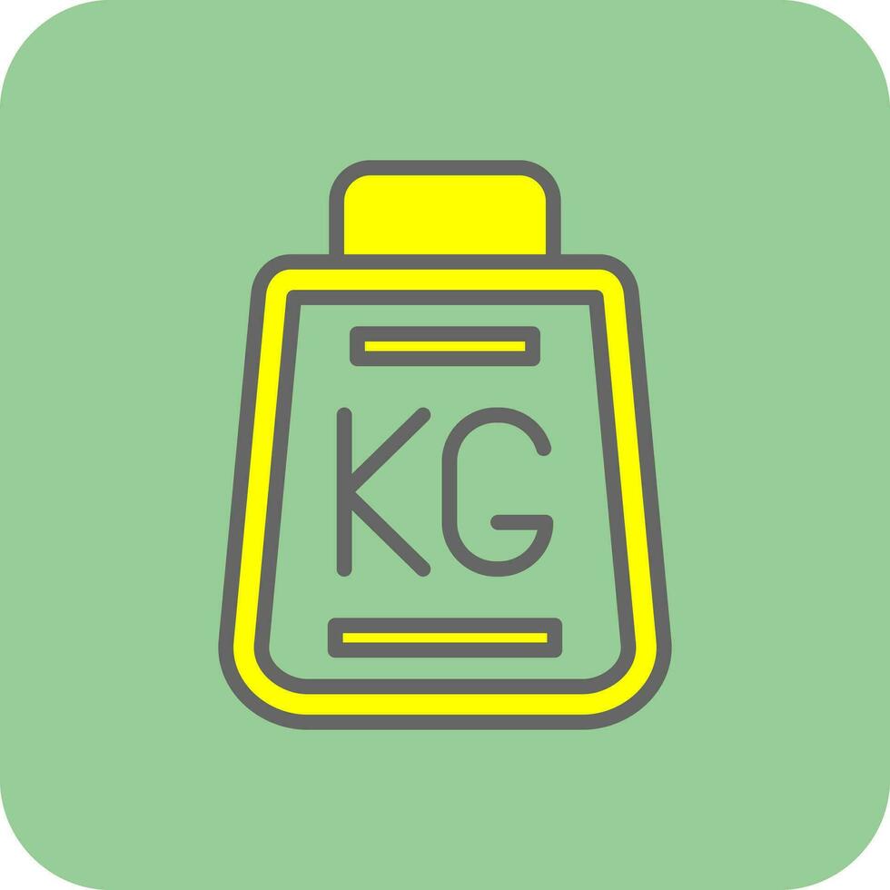 Weights Vector Icon Design