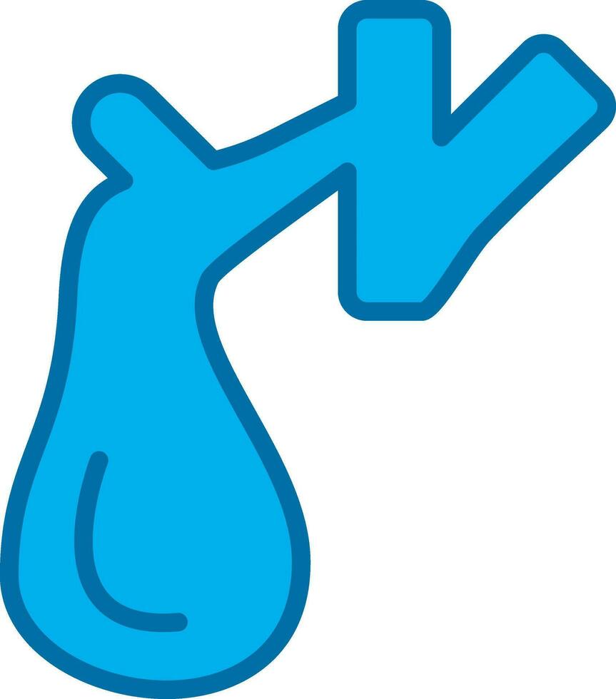 Gallbladder Vector Icon Design