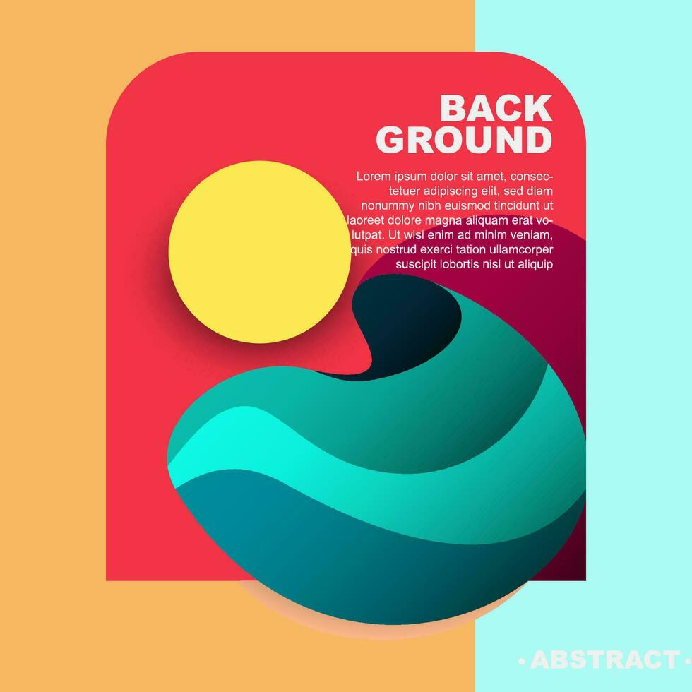 Vibrant Vector Fluid Backgrounds for Summer Collection