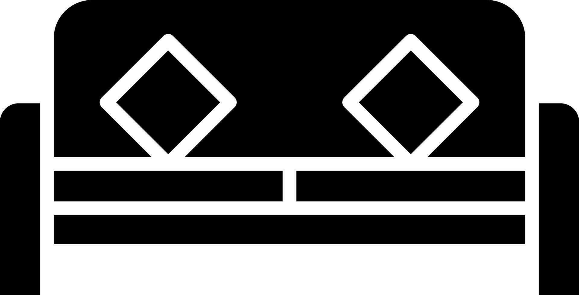 Vector illustration of sofa.
