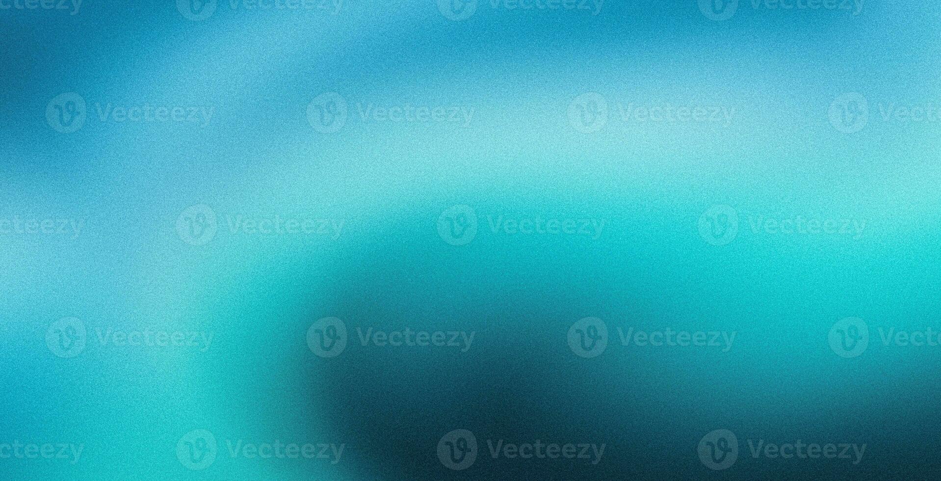 Teal blue grainy gradient background poster backdrop noise texture webpage header wide banner design photo