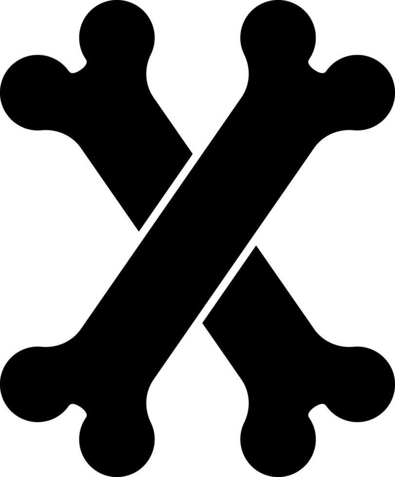 Danger sign or symbol in flat style. vector