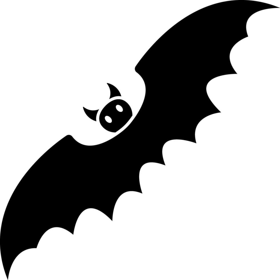 Vector illustration of bats icon.