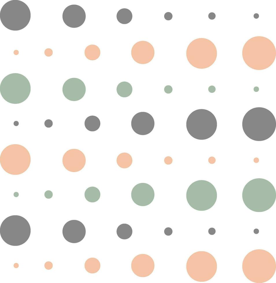 Abstract polka dots background. vector