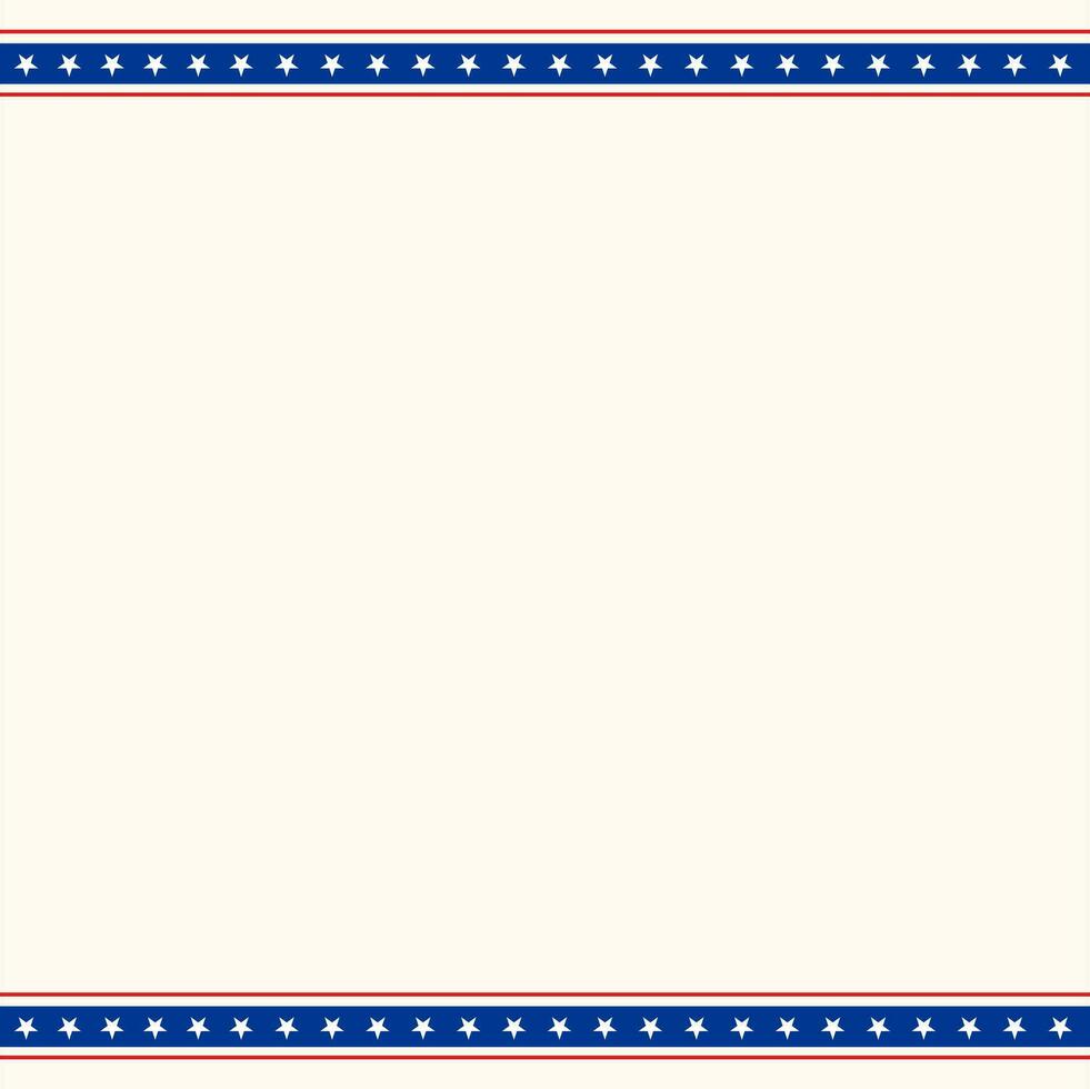 Stars border decorated white background. vector