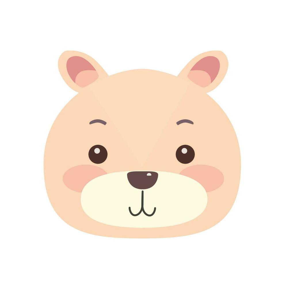 Cute Catroon Animal Vector Illustration