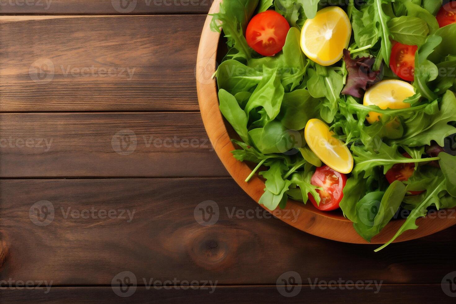 background salad vegetable dark summer vegetarian fresh diet green food healthy. . photo