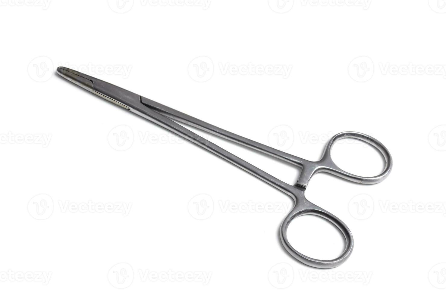 Surgical instruments isolated photo