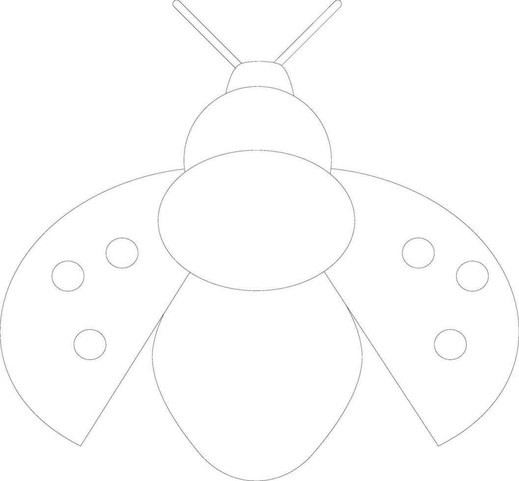 personaje de un miel abeja. vector