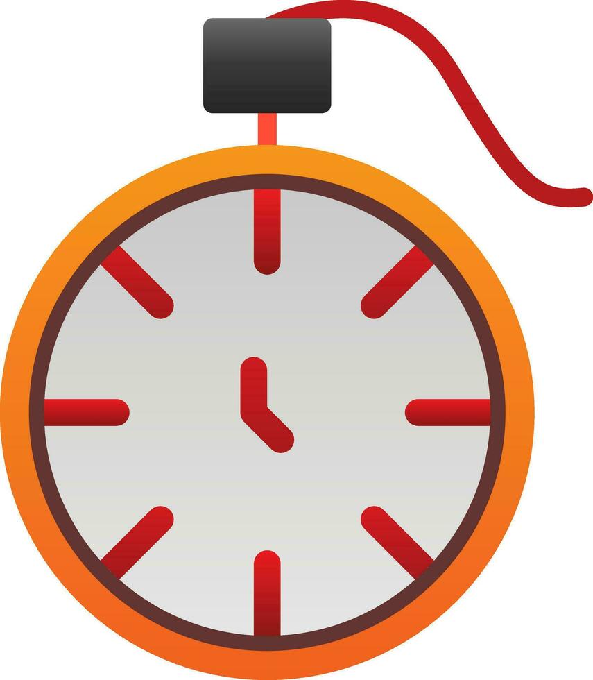 Pocket watch Vector Icon Design