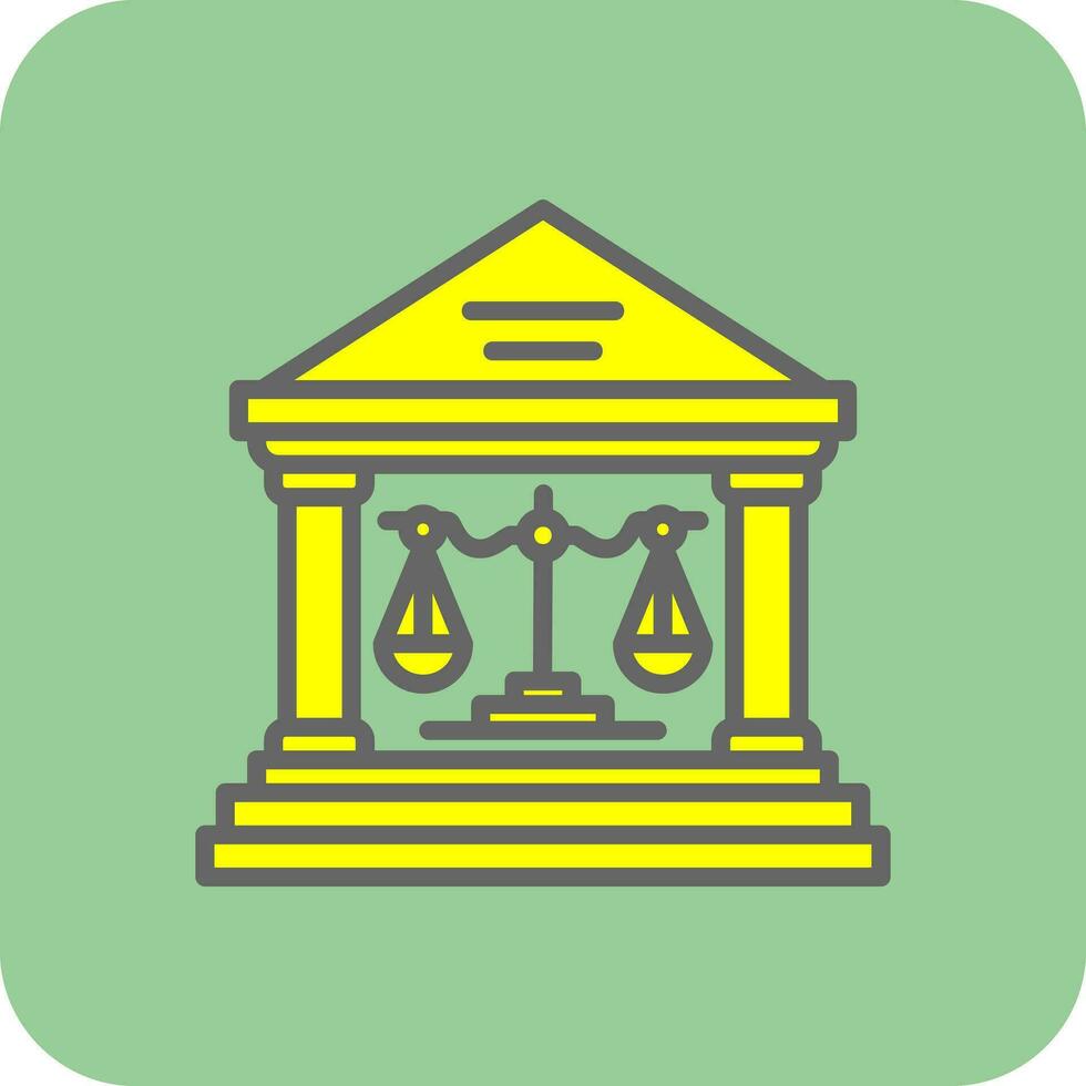 Supreme court Vector Icon Design