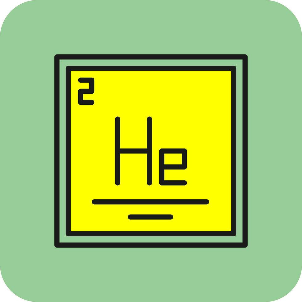 Helium Vector Icon Design