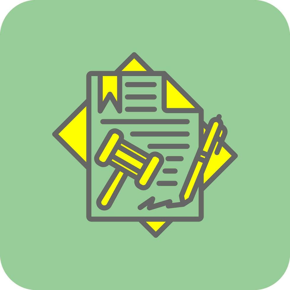 Agreement Vector Icon Design