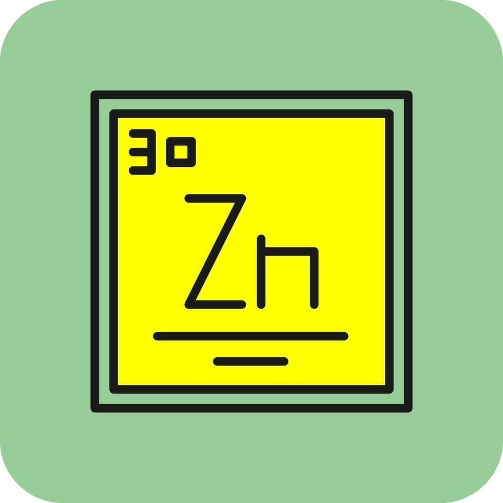 Zinc Vector Icon Design