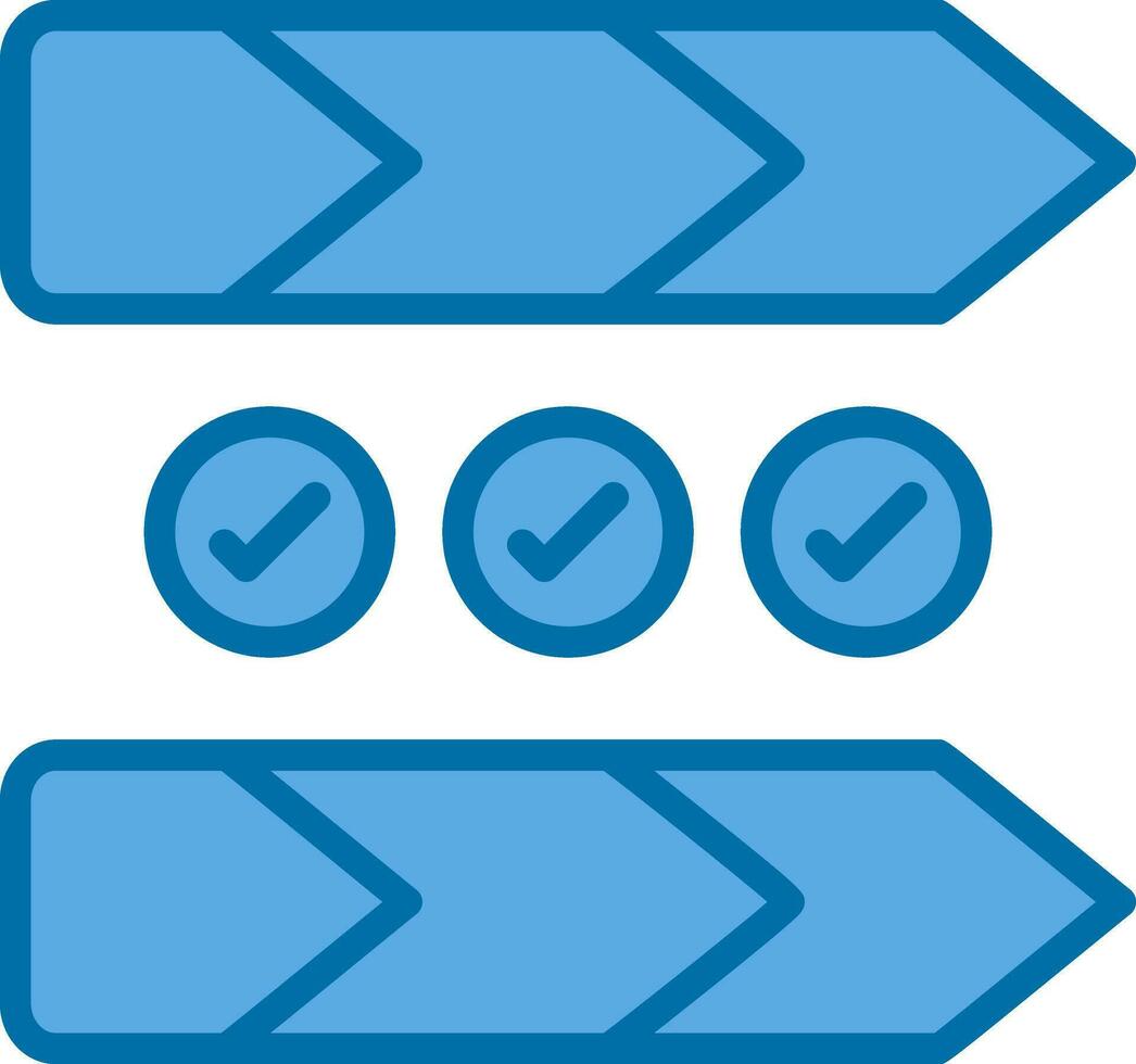 Value chain Vector Icon Design