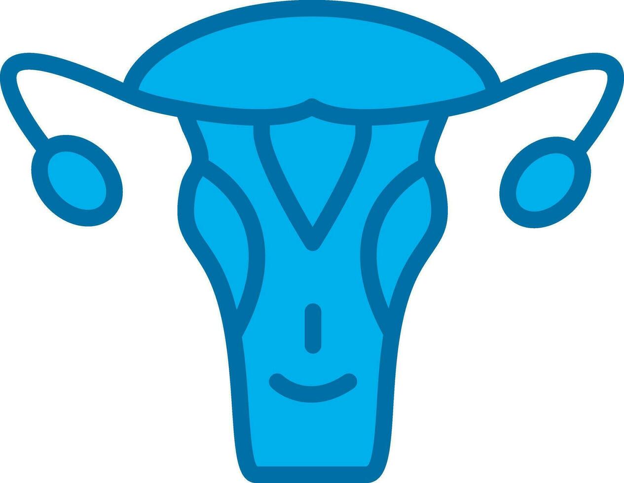 Uterus Vector Icon Design