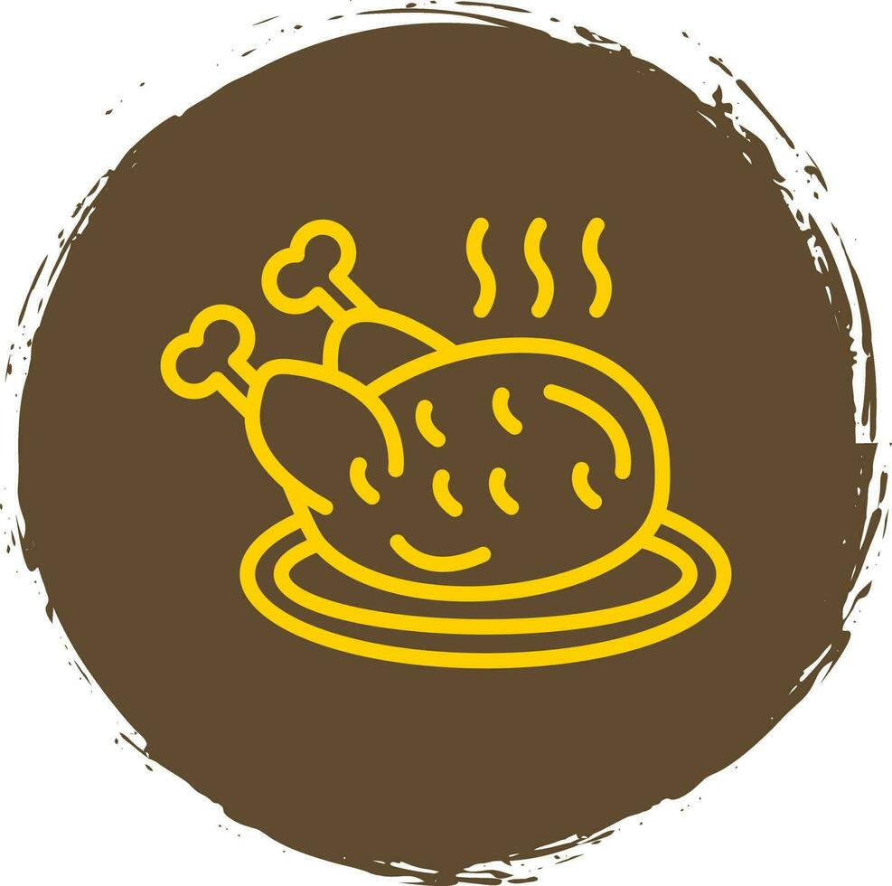 Chicken Vector Icon Design