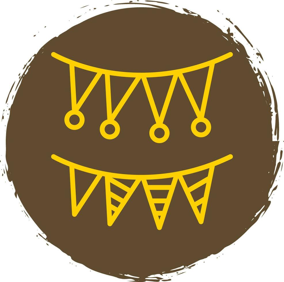 Garlands Vector Icon Design