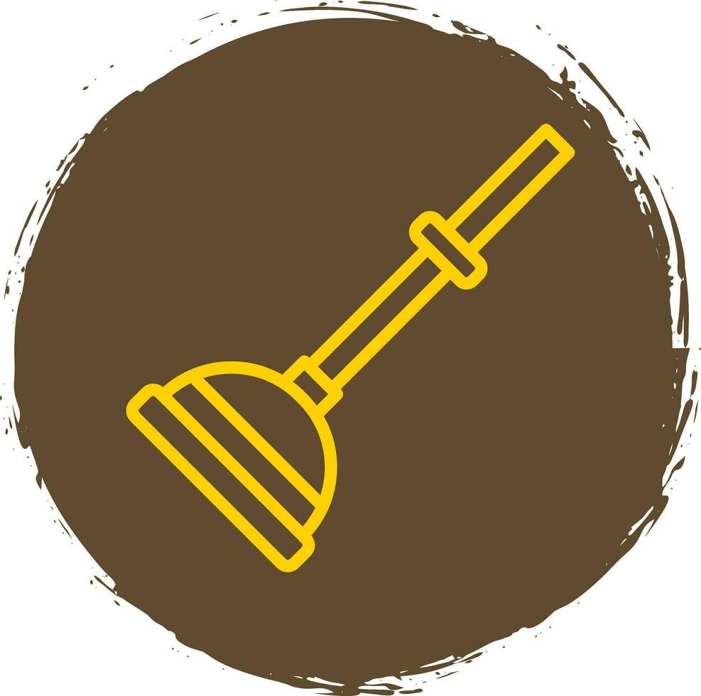 Plunger Vector Icon Design