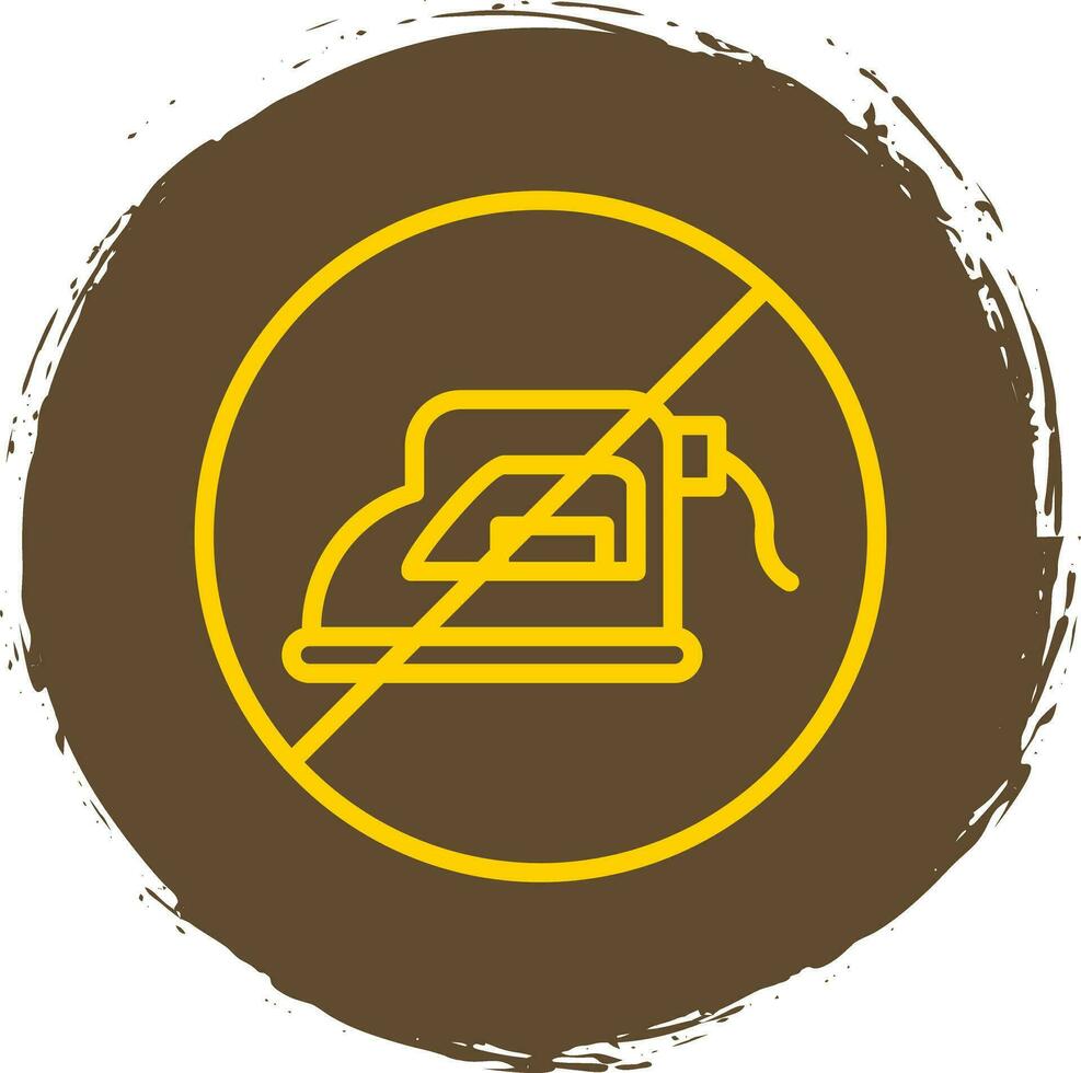 No iron Vector Icon Design
