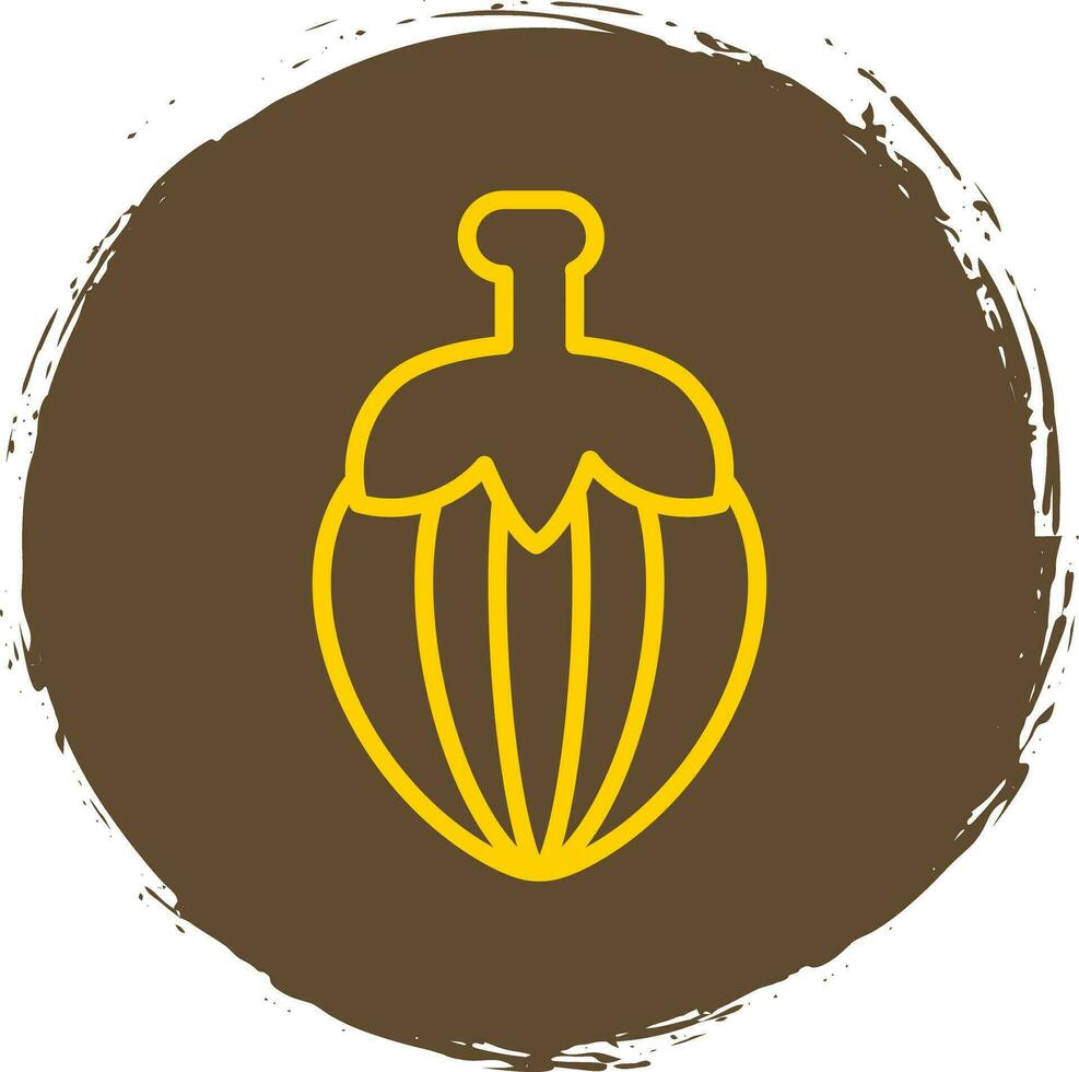 Hazelnut Vector Icon Design