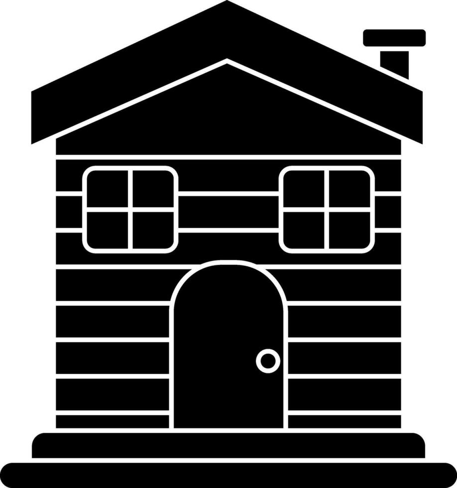 Isolated illustration of home icon. vector
