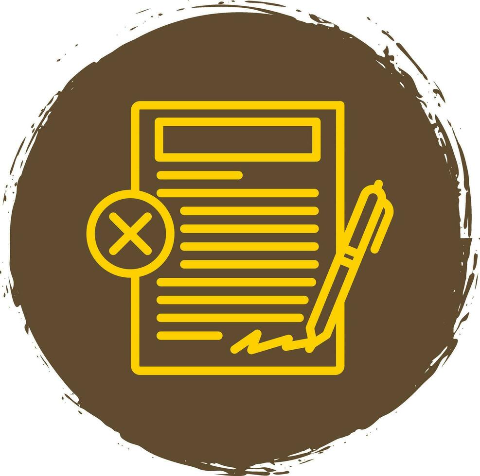 Disagreement Vector Icon Design
