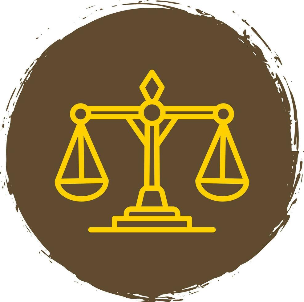 Justice Vector Icon Design