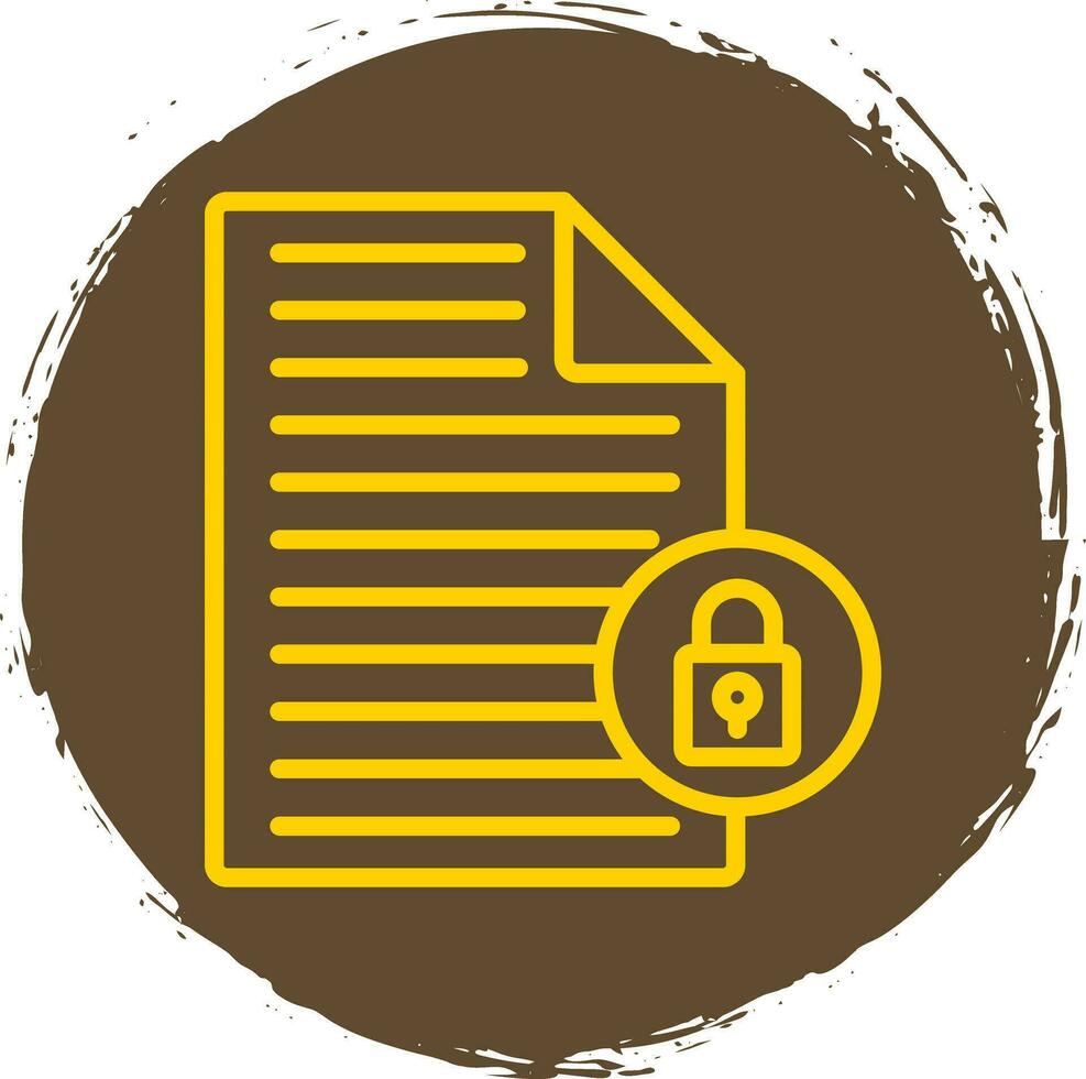 Secure data Vector Icon Design