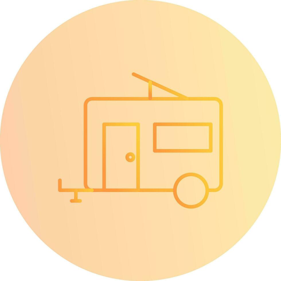 Trailer Vector Icon