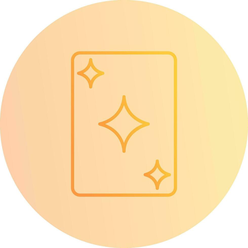 Unique Card Vector Icon