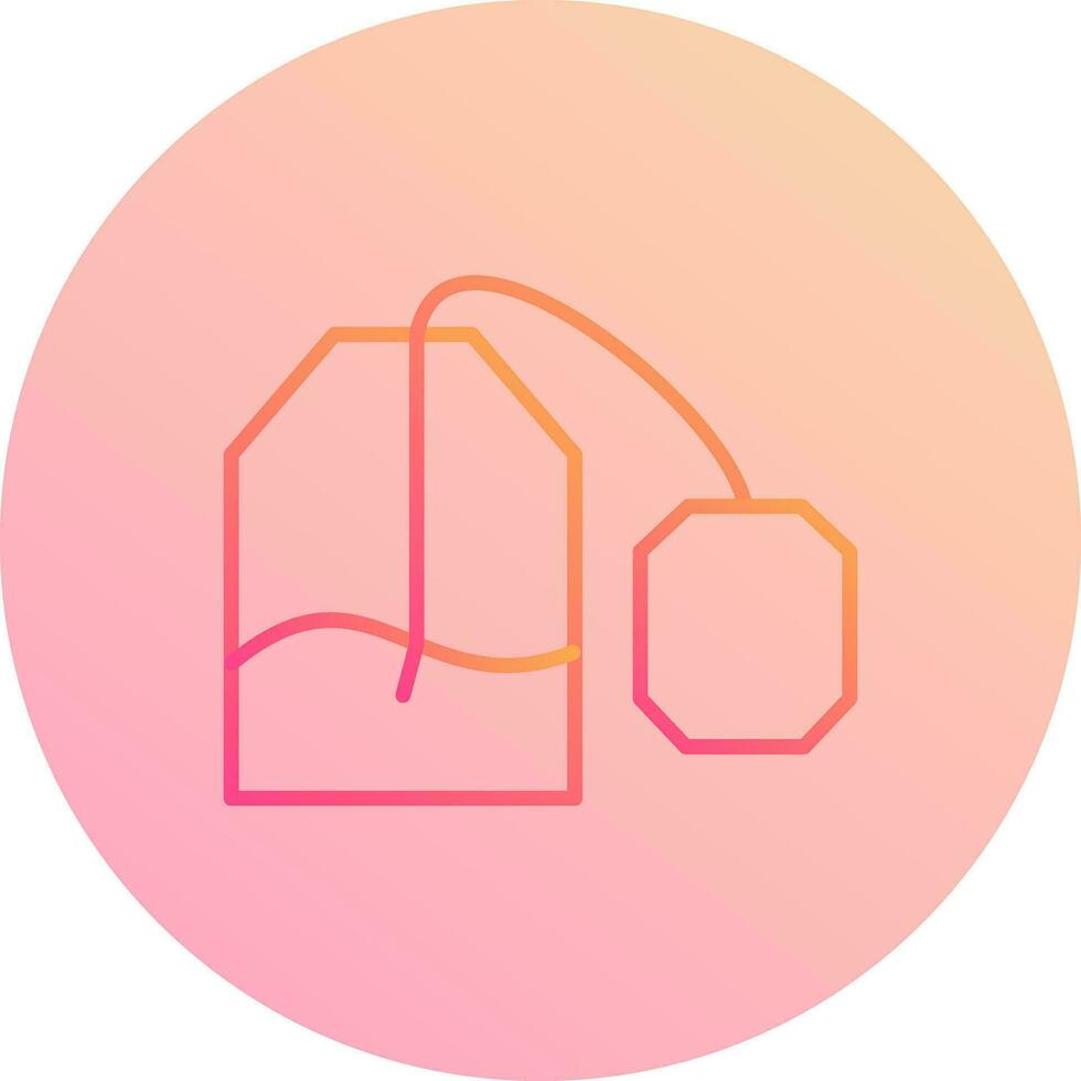 Tea Bag Vector Icon