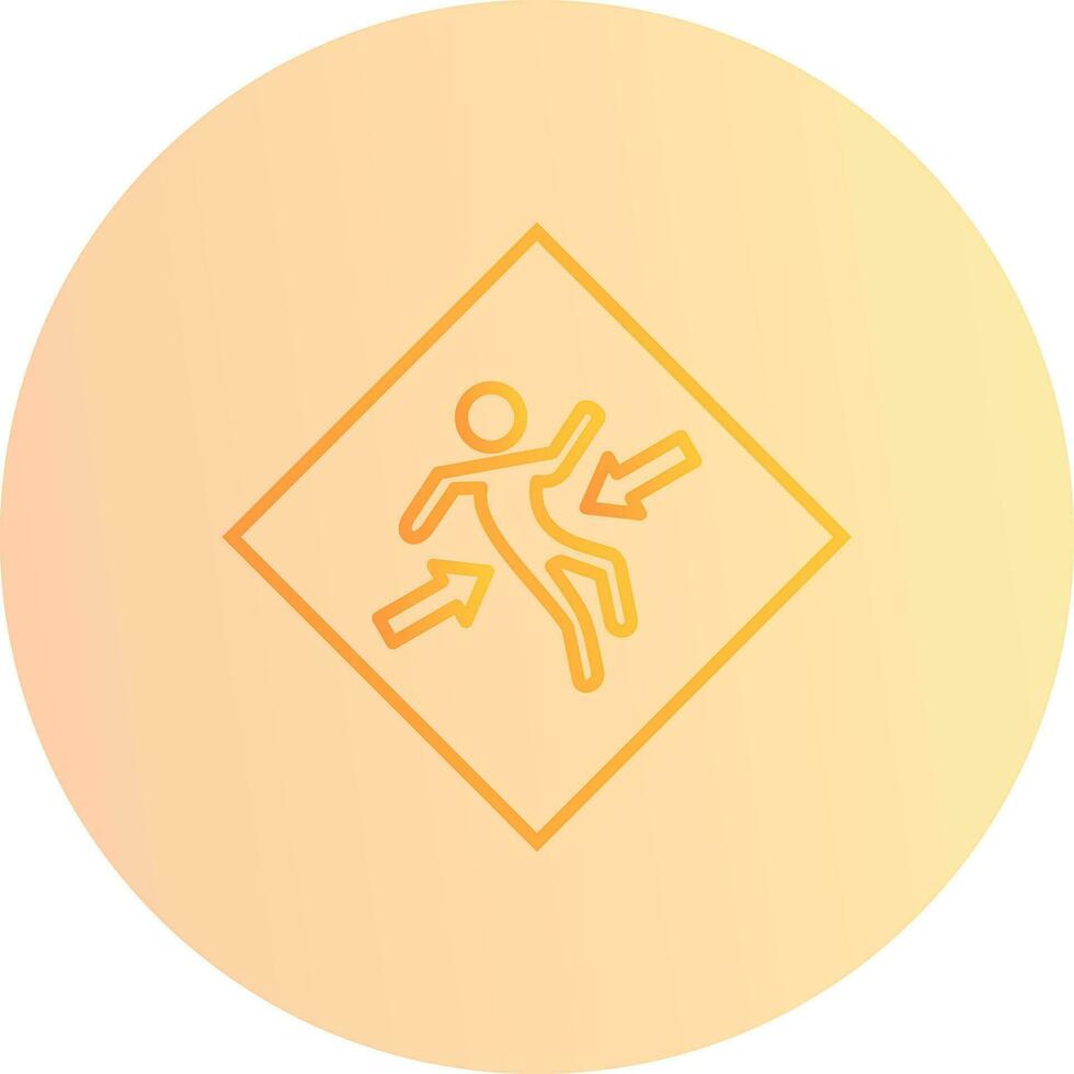 Crush Zone Vector Icon
