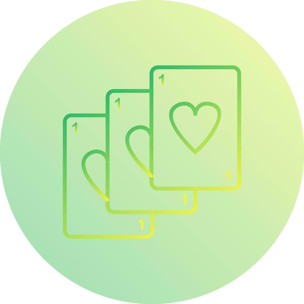 Unique Deck of Cards Vector Icon