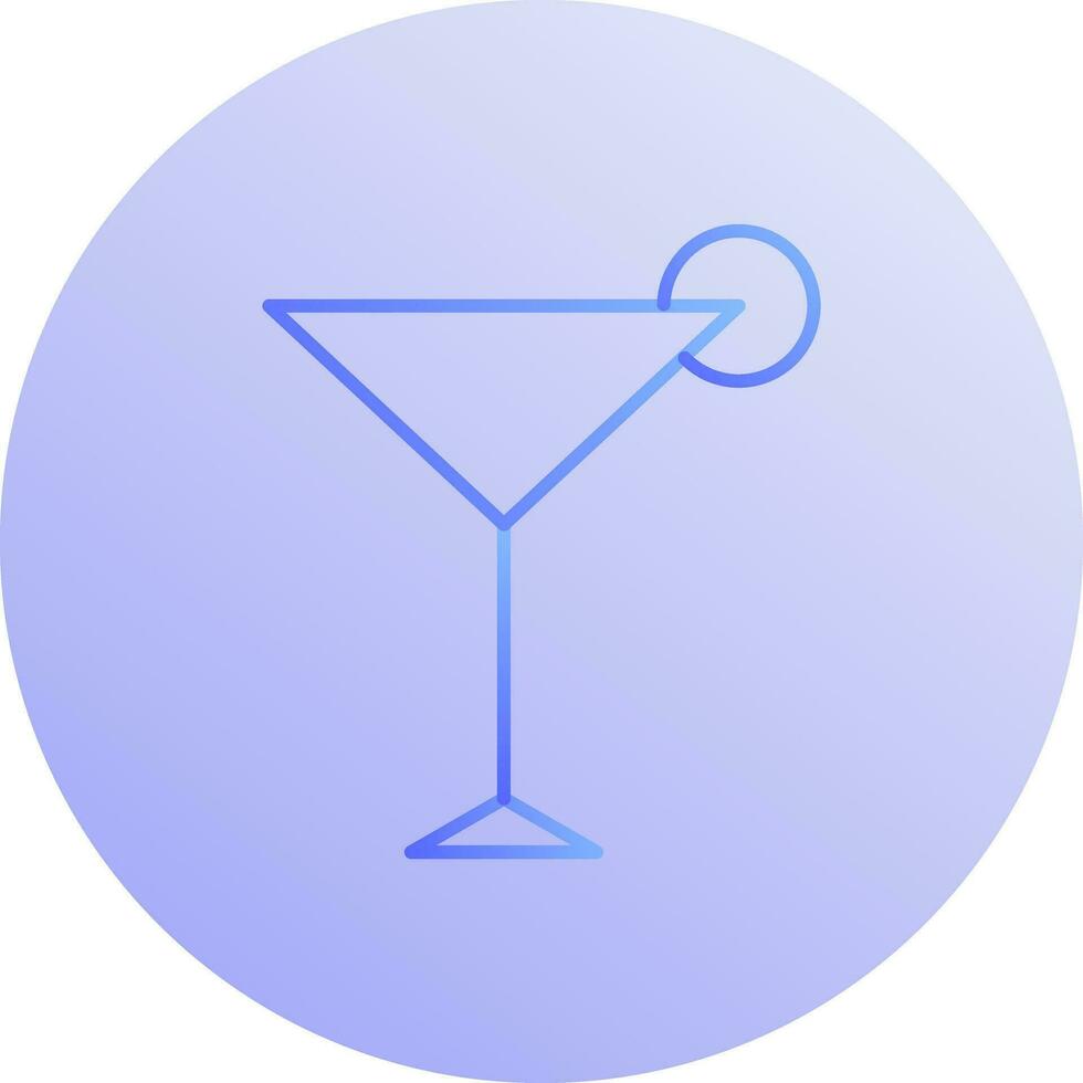 Unique Cosmopolitan Vector Icon