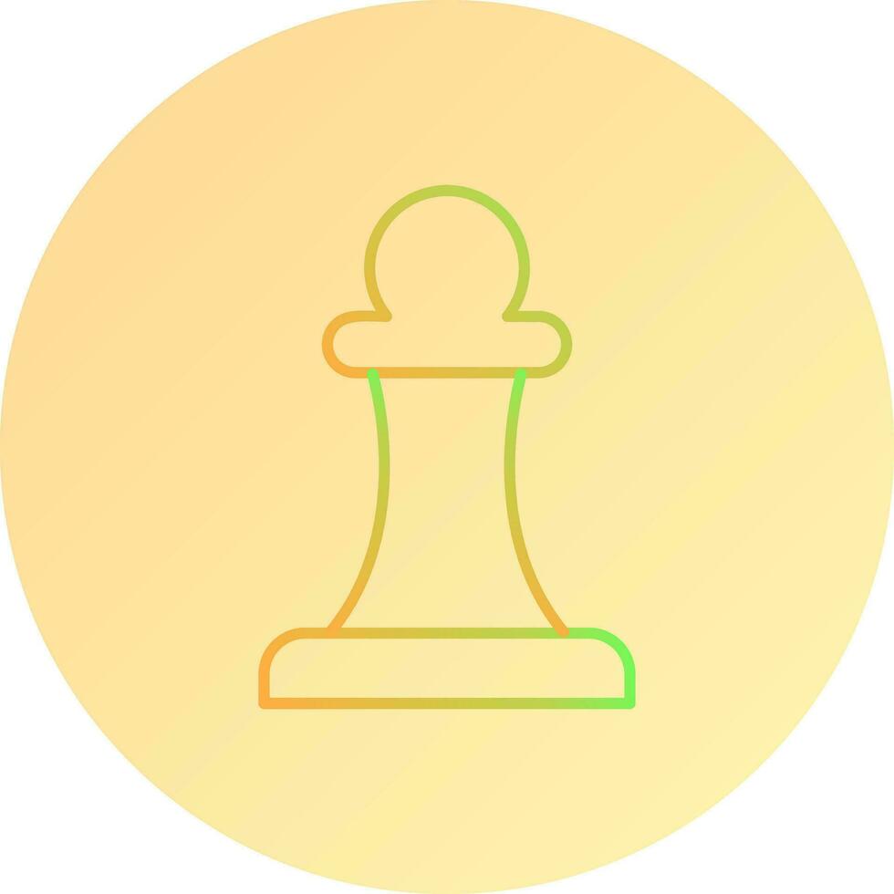 Unique Pawn Vector Icon