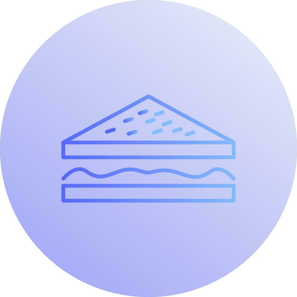 Unique Sandwich Vector Icon