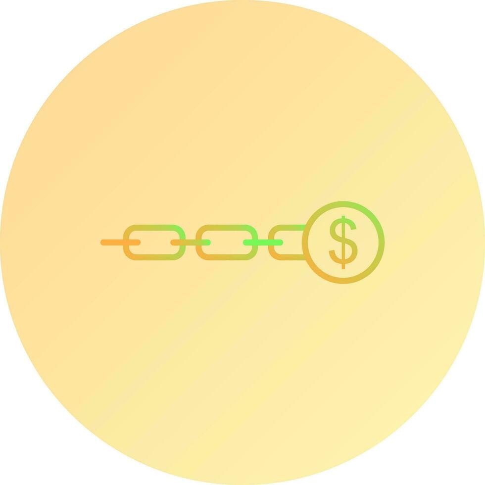 Unique Link Sales Vector Icon