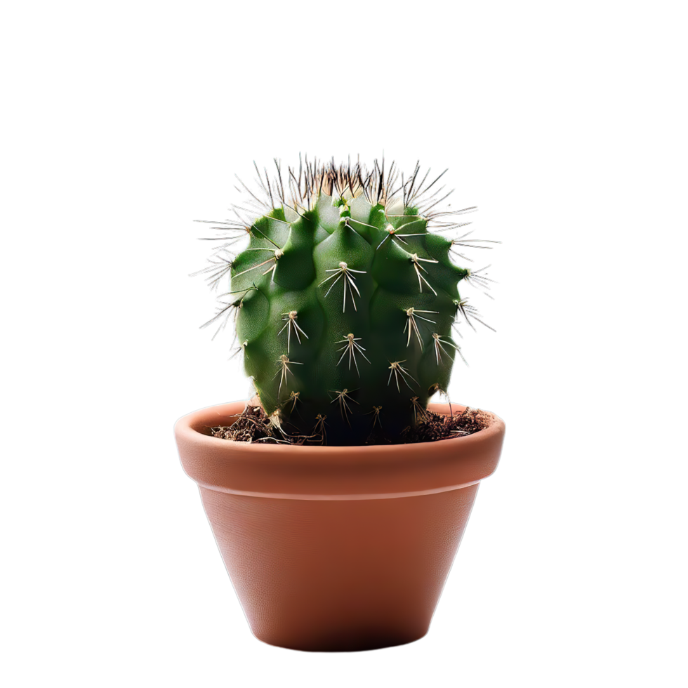 isolated cactus for decoration AI Generative png