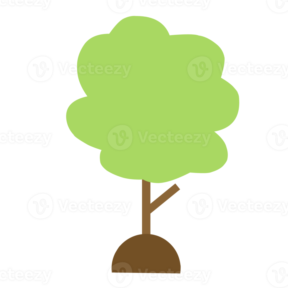 Green Trees Illustration png