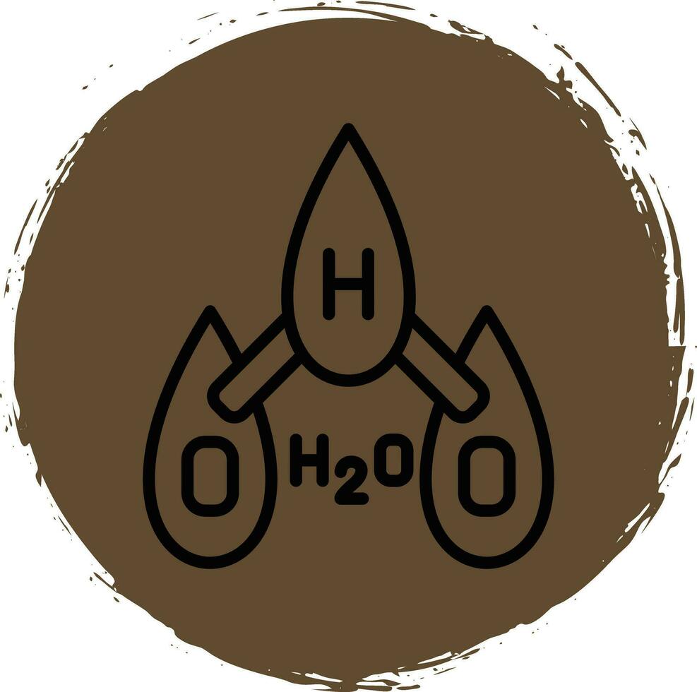 H2o Vector Icon Design