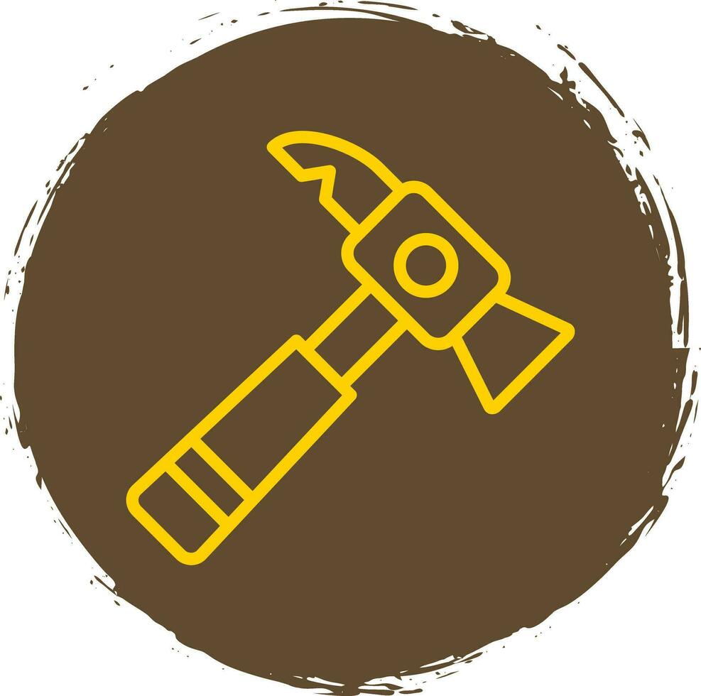 Inverse hammer Vector Icon Design
