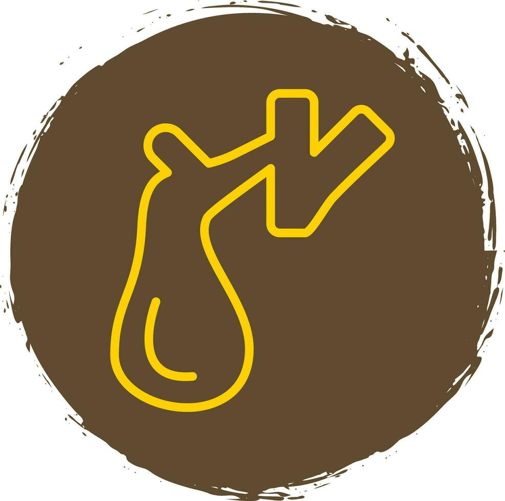 Gallbladder Vector Icon Design